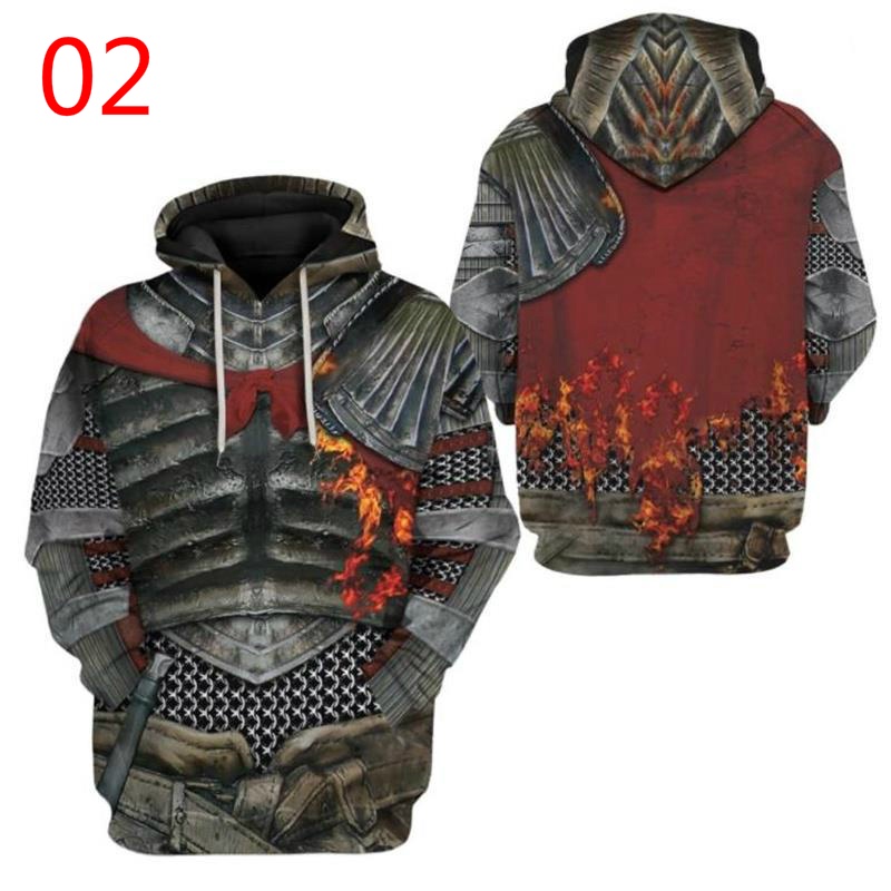 Áo Khoác Hoodie In Hình Game Dark Souls 3D Thời Trang