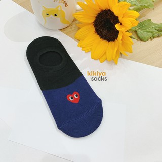 [MUA 2 TẶNG 1]Tất vớ lười nữ trái tim cổ thấp Kikiya cao cấp Hàn Quốc (Chính Hãng) W-N-035
