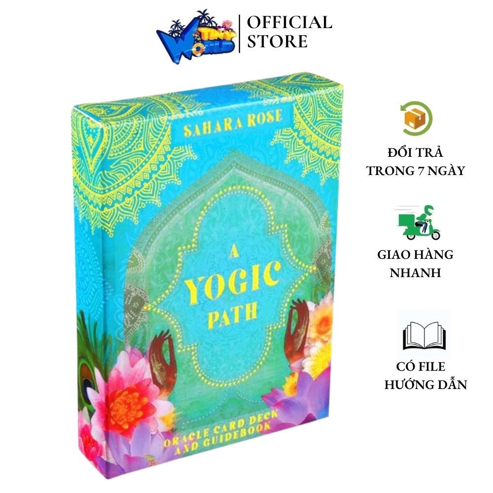 Bộ Bài Tarot A Yogic Path Oracle Deck L6 Cao Cấp | Shopee Việt Nam