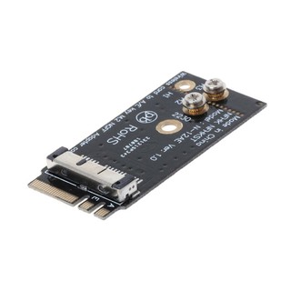 Card mạng không dây wifi tốc độ cao BCM94360CS2 BCM943224PCIEBT2 A/E Key NGFF M.2 12+6 chấu tiện lợi