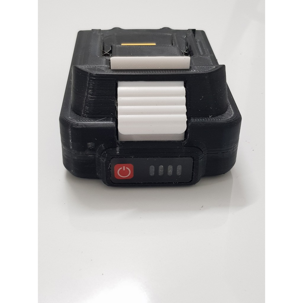 Cell 20700, 21700 _ Vỏ Makita trượt - 1 hàng 5 cell PIN 27000, 21700 ...