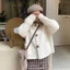 Áo Khoác Lông Mix Túi