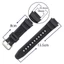 Dây đồng hồ thể thao thay thế cho AQ-S810W, SGW-400H, AE-1000W, AE-1200, F-108WH, W-215, đen