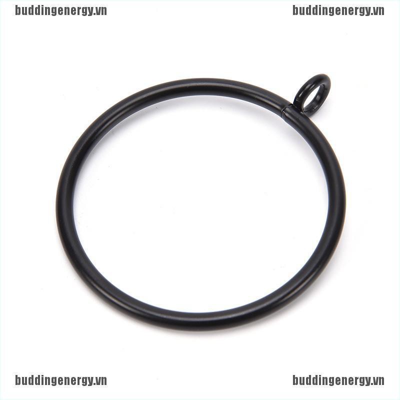 Bộ 10 Móc Treo Rèm Bằng Kim Loại Kèm 5 Móc Tiện Dụng