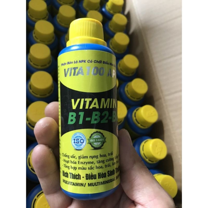 Phân bón lá Vitamin B1-B2-B6 - Điều hòa sinh trưởng (100ml) | Shopee ...