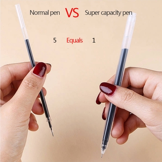 3PCS Bút mực gel cỡ lớn ngòi 0.5mm màu xanh dương/đen/đỏ