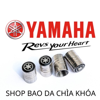 Nắp van xe máy kim loại logo các hãng xe máy