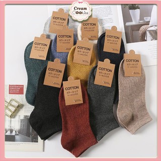 🍭🍭🍭Combo 10 Đôi Tất Nam/Nữ Cổ Ngắn Hàng Loại 1 Co Giãn Tốt,Thấm Hút Mồ Hôi.Khử Mùi ,Kháng Khuẩn🍭🍭🍭