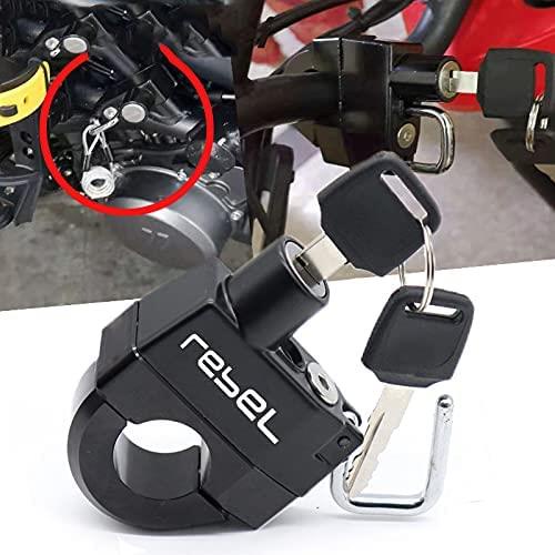 Khóa Mũ Bảo Hiểm Chống Trộm Cho Xe Máy Honda Rebel500 Rebel300 CMX500 CMX300 CMX Rebel 500 300