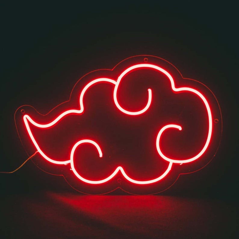 Đèn Trang Trí Naruto Akatsuki LED Neon Sign - Đèn decor phòng, đèn tiktok
