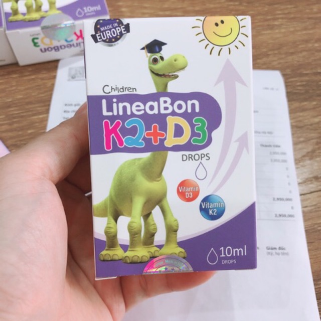 Vitamin D3 K2 LineAbon Shopee Việt Nam