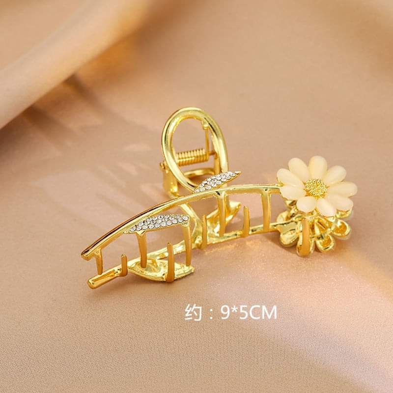 Kẹp tóc đính đá thời trang phong cách Hàn Quốc dành cho nữ, phụ kiện thời trang