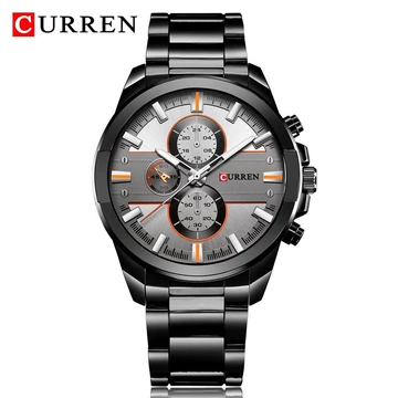 Đồng hồ nam CURREN 8274 Thương hiệu sang trọng Nam Thép đầy đủ Đồng hồ quân đội Đồng hồ chống nước Thạch anh Analog Đồng hồ mới Đồng hồ đeo tay nam