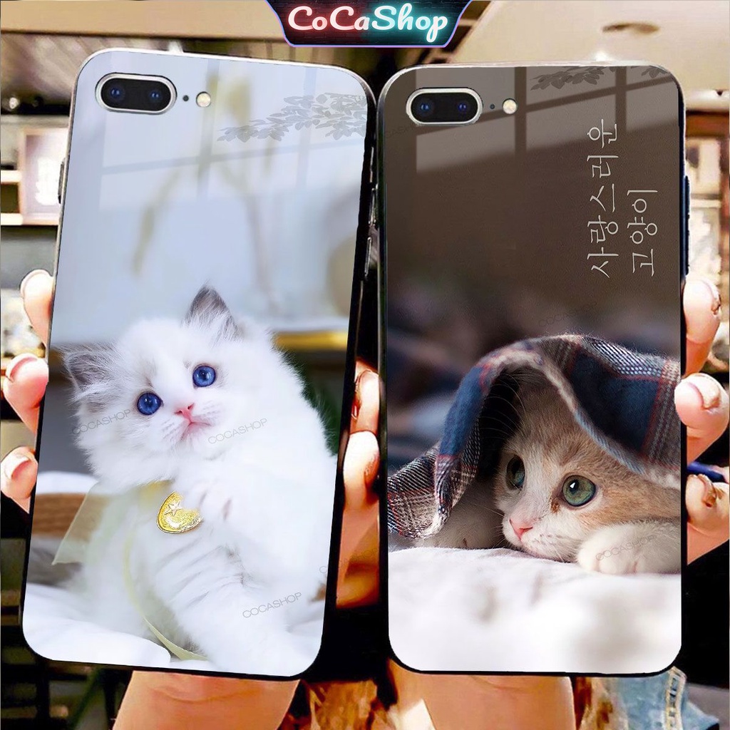 Ốp Lưng iPhone Mèo Trắng Xinh Xỉu