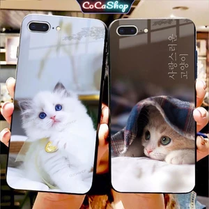 Ốp Lưng iPhone Mèo Trắng Xinh Xỉu