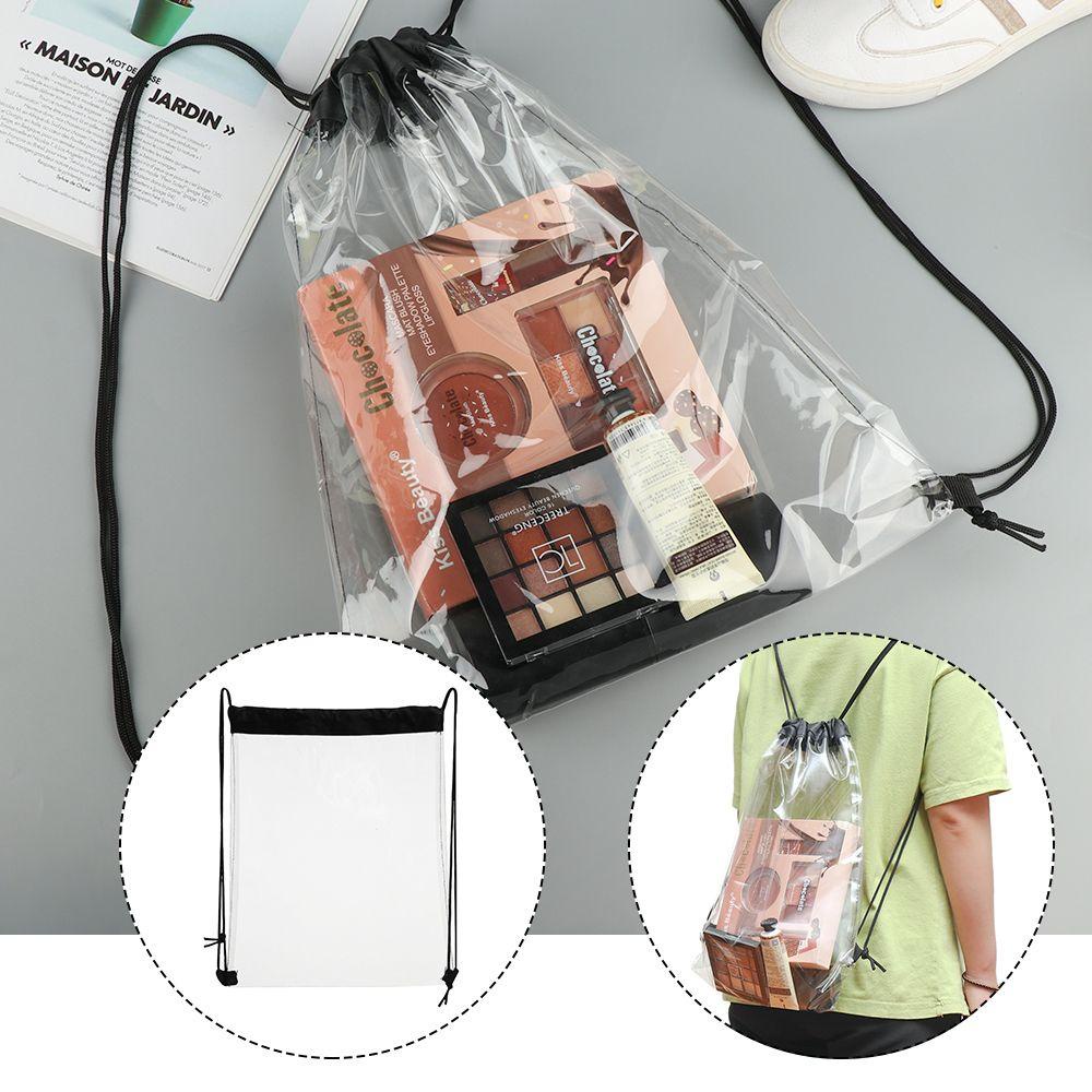 Ba lô trong suốt PVC CHEESELY Túi chống nước thân thiện với môi trường có thể tái sử dụng