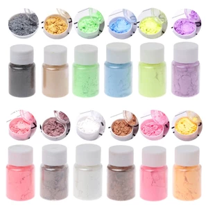 Mya Pearlescent Mica Sắc Tố Bột Epoxy DIY Xà Phòng Làm Nhựa Màu Sắc Tố