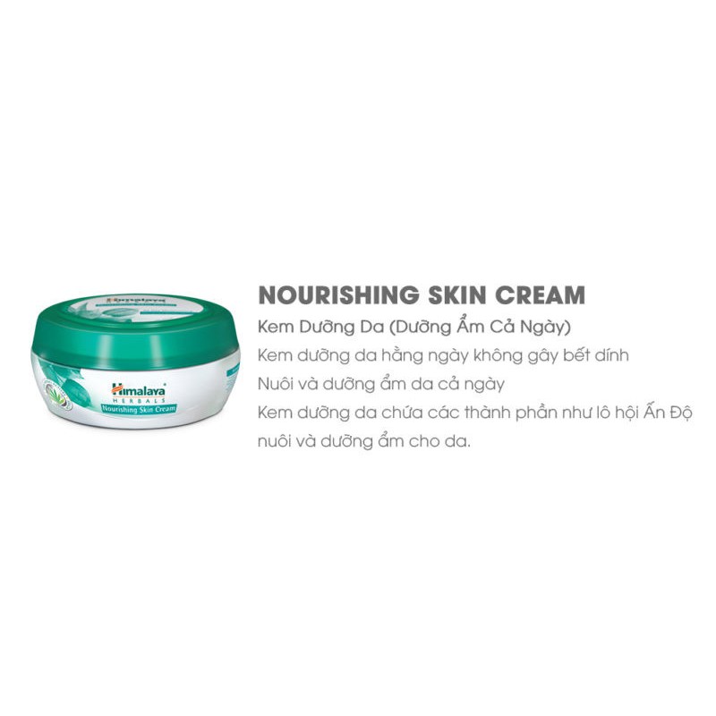 Ảnh Kem dưỡng ẩm cho da mềm mịn Himalaya Nourishing Skin Cream 50ml 4