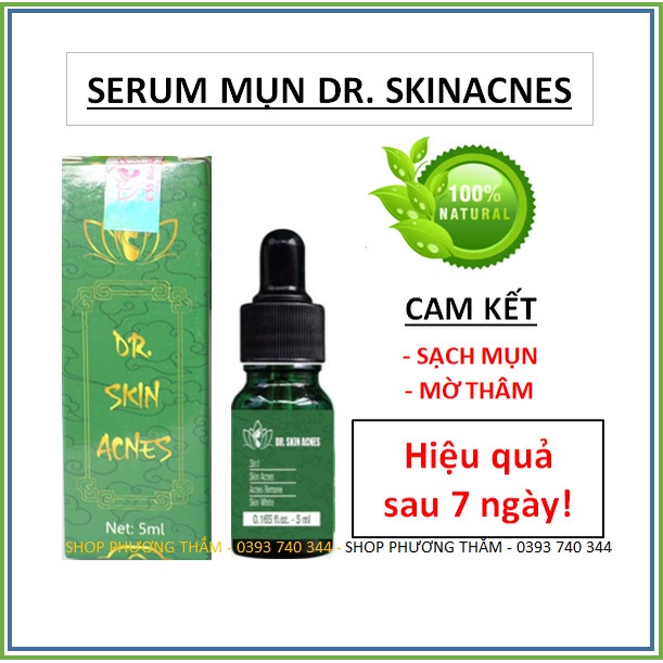 Ngoài trị mụn, kem và serum Dr. Skin Acnes còn có công dụng gì khác?
