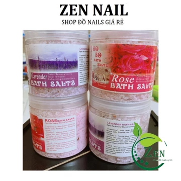 Muối Ngâm Chân Spa, Muối dưỡng ẩm gót chân, Chà Gót Chân hũ 650gr