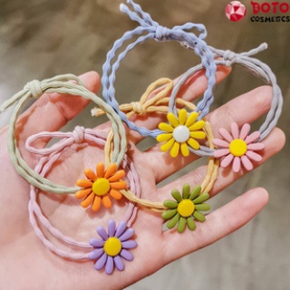 [COMBO 10] Thun Cột Tóc Cho Nữ Dễ Thương Nhiều Màu🍀FREESHIP🍀Dây Chun Cột Tóc Hoa Cúc Xinh Xắn,Phong Cách Hàn Quốc