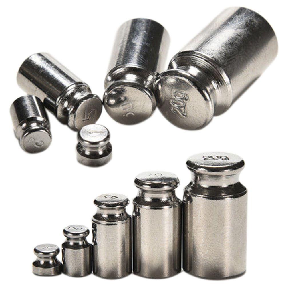 SLICELLIFE 1 / 5 Bộ Trọng Lượng Cân Bán Chạy Công Cụ Chỉnh Sửa 1g / 2g / 5g / 10g / 20g / 50g / 100g Gram Mạ Chrome