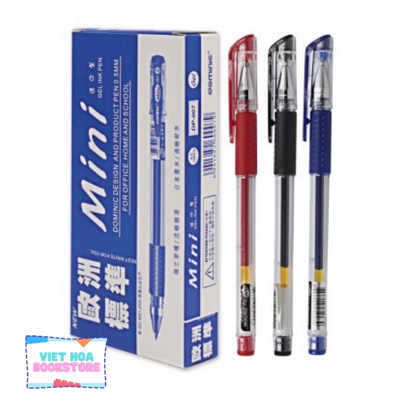 Bút gel mực nước Mini 0.5mm Hộp 12 cây | Shopee Việt Nam