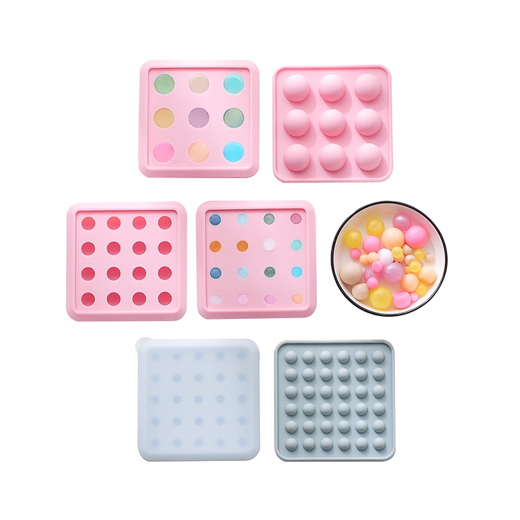 Khuôn silicone Làm Bánh Hình Quả Bóng Nhỏ Xinh Tiện Dụng