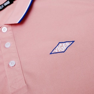 VIGER DIAMOND BADGE Striped Polo - Áo thun có cổ