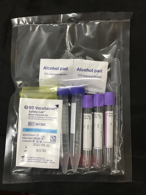 Bộ KIT dùng làm PRP có chất hoạt hoá tiểu cầu