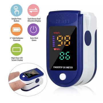Máy Đo SPO2, Đo Nồng Oxi, Đo Nhịp Tim Pulse Fingertrip Oximeter LK87 [ Tặng Kèm 2 Pin FULLBOX ]