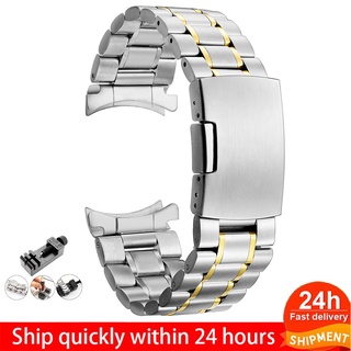 Dây Đeo Đồng Hồ Bằng Thép Không Gỉ 16mm 18mm 20mm 22mm 24mm