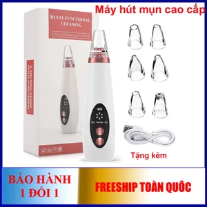 Máy hút mụn cầm tay dụng cụ làm sạch lỗ chân lông giúp hút mụn cám mụn đầu đen cao cấp mẫu mới