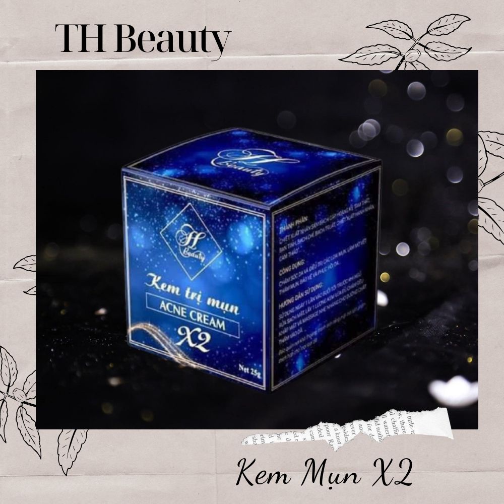 Công dụng chính của kem trị mụn X2 TH Beauty là gì?
