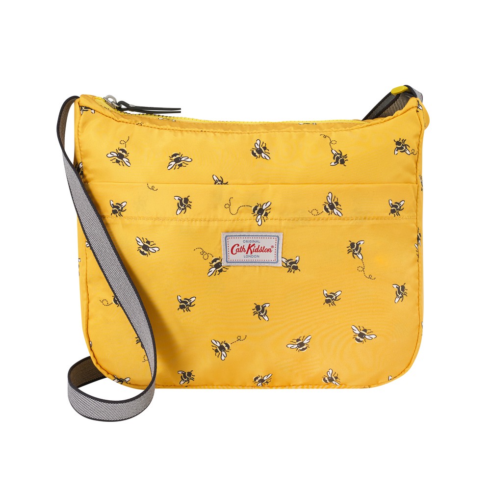 Cath Kidston - Túi đeo chéo Foldaway Cross Body Bee - 984171 - Deep Yellow
