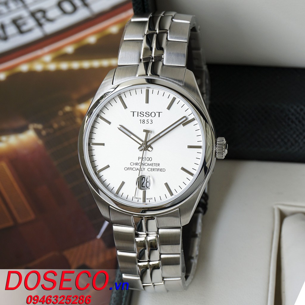 ng h nam Tissot PR100 Chronometer T101.408.11.031.00 Shopee