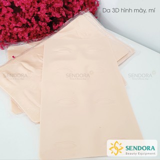 Da Giả Tập Phun Xăm Khổ A5 Da Tập Phun Xăm Thẩm Mỹ, Phù Hợp Thợ Mới Học Và Chuyên Viên