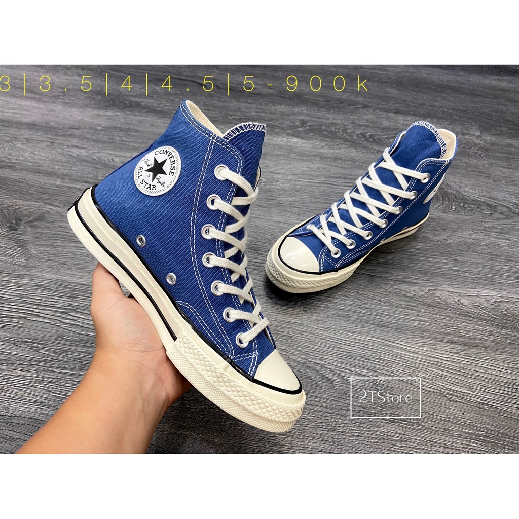 Converse xanh clearance navy