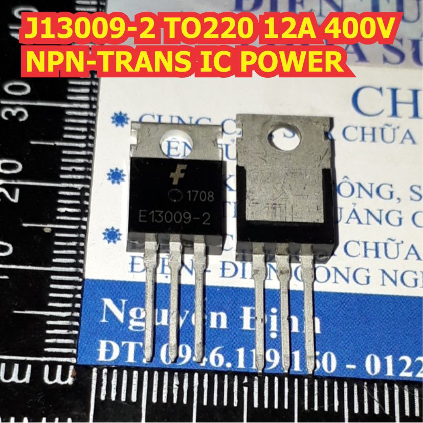 5 con J13009-2 E13009-2 E13009 13009 TO-220 12A 400V NPN-TRANS thuận IC ...