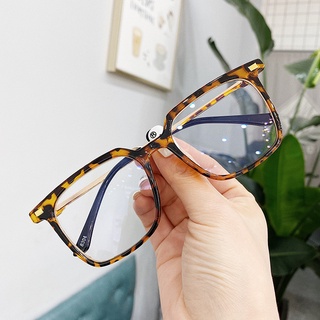 Kính cận thời trang nam nữ dáng vuông Unisex chống tia cực tím bảo vệ mắt đạt tiêu chuẩn ANSI của Hoa KỲ đẹp HANASO 086