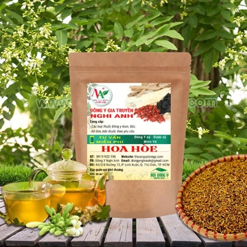 Trà Hoa Hòe Đông Y Nghi Anh gói 500gr tốt cho hệ tim mạch, huyết áp, giảm mỡ máu thanh nhiệt mát gan