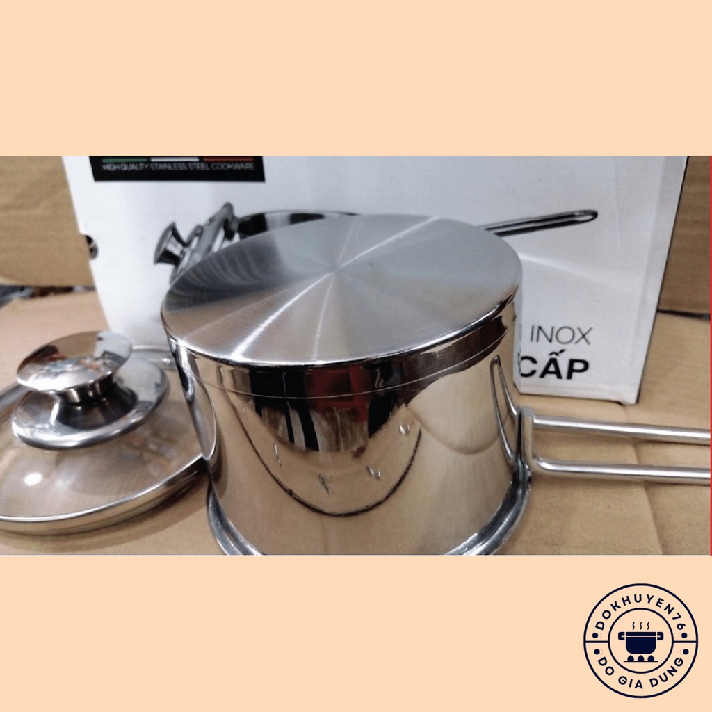 Nồi quánh nấu bột, nồi inox Cavalli CAO CẤP cho trẻ em