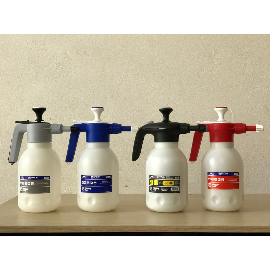 BÌNH PHUN SƯƠNG CẦM TAY CHUYÊN NGHIỆP TẠO ÁP LỰC THƯƠNG HIỆU EPOCA  SẢN XUẤT TẠI ITALY MÃ NBR 2000ml