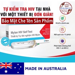 [HCM] Bộ Test Hiv Cao Cấp Tại nhà Chính Xác Cao Của Úc