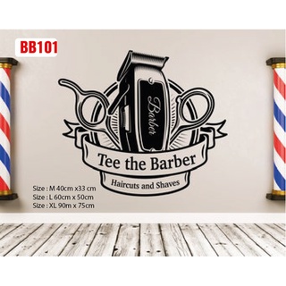 Decal dán làm đẹp cửa tiệm Barber và Salon thu hút khách hàng tăng doanh thu P7