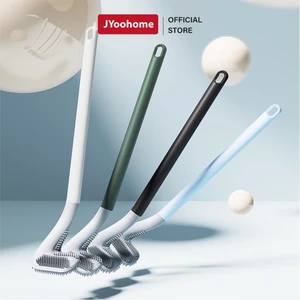 Chổi Cọ Nhà Vệ Sinh JYoohome Cây Cọ Toilet Bồn Cầu Bằng Silicon Tiện Ích Vệ Sinh Nhà Cửa