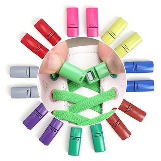 1 Cặp Dây Giày Co Giãn Từ Tính Không Cần Buộc Bằng Kim Loại Tiện Lợi 1 Giây