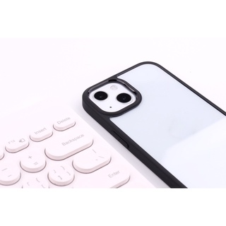 Ốp lưng LIKGUS lưng trong viền màu vòng camera nhô cao cho ip 13/13pro/13promax