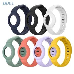 for Airtag Silicone Band Bracelet Protective for Case Anti-Lost Wristband