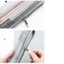SY Lưới Túi Đựng Bút Đơn Giản Trong Suốt Văn Phòng Phẩm Học Sinh Kiểm Tra Nylon Dung Tích Lớn Dây Kéo Cung Cấp Học Tập